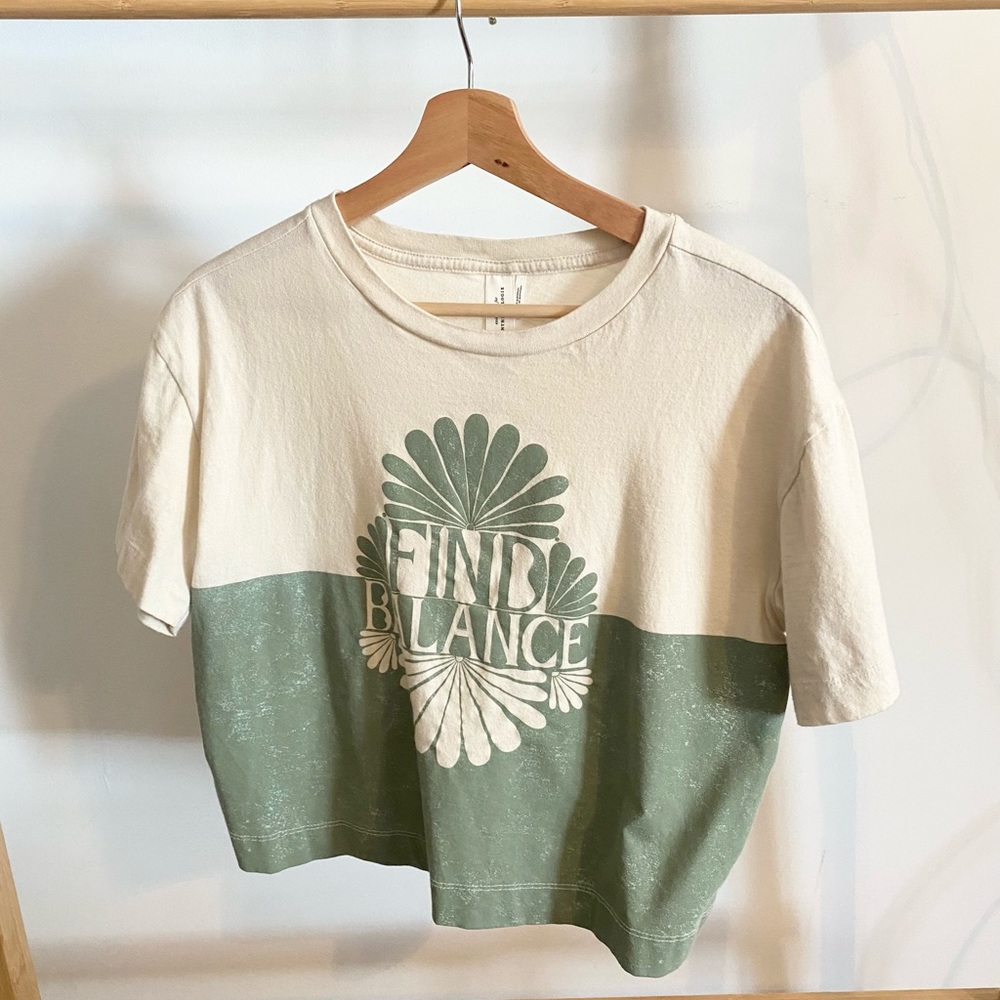 Anthropologie Boxy Crop Top